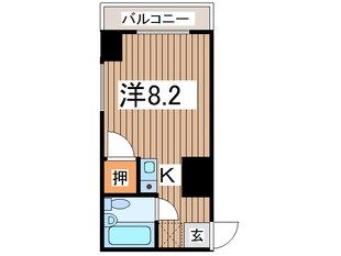 まめやⅡの物件間取画像